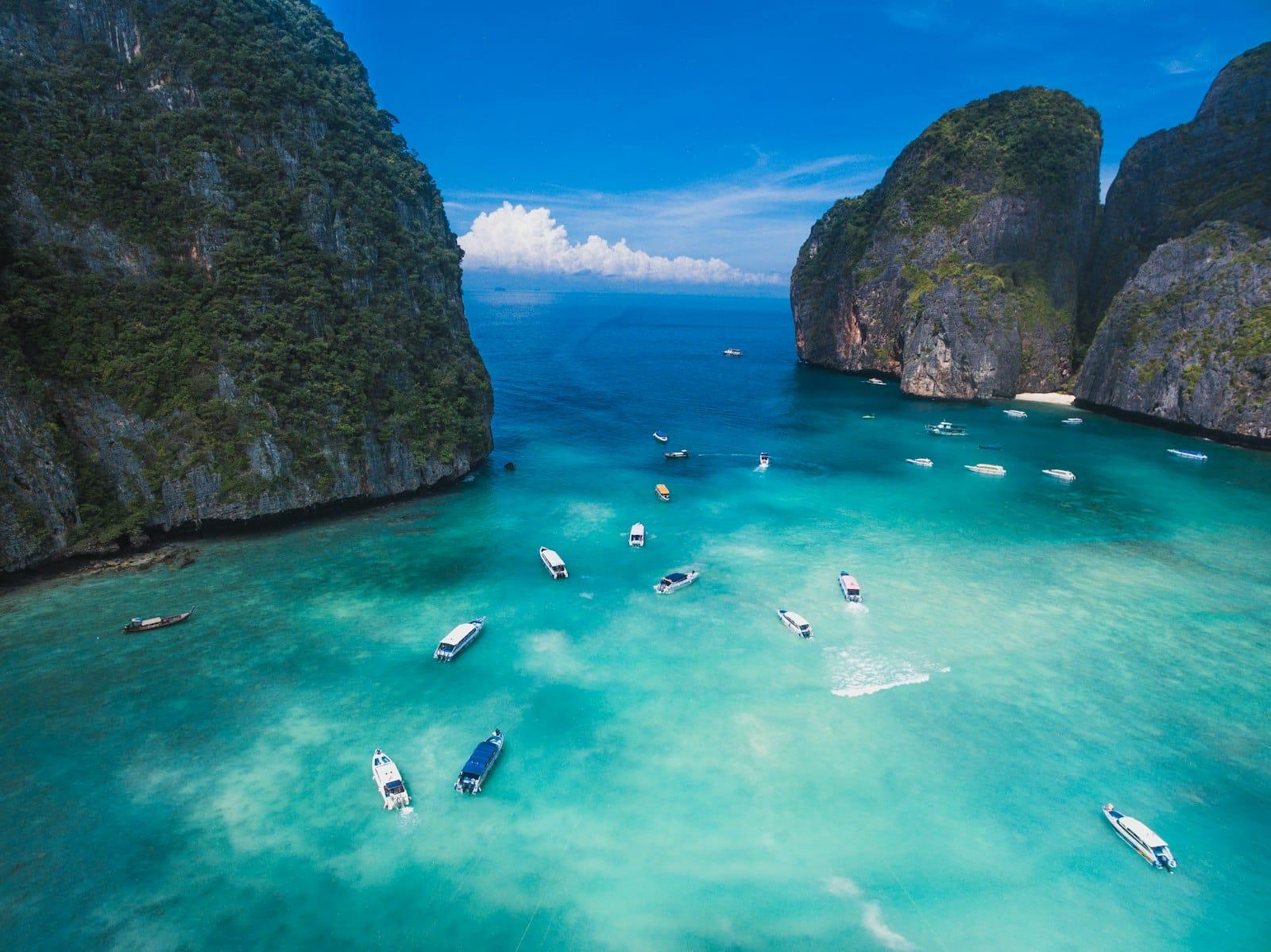 Une baie en Thaïlande